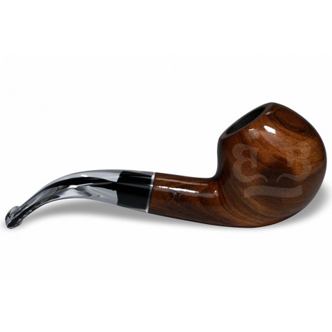 Cachimbo Montana Curvo (Aceita Filtro 9mm) Piteira Acrílico